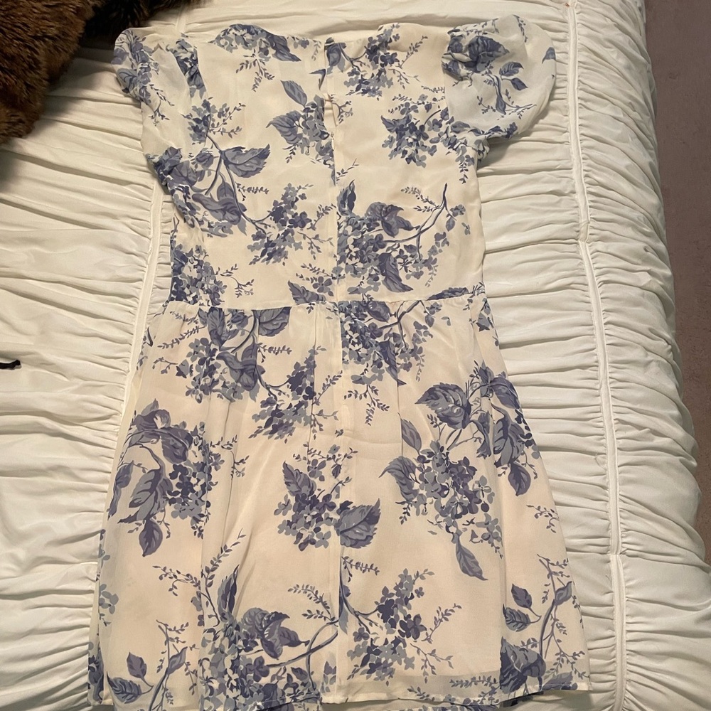 NWT Reformation Grady Dress Ivory - Size 10 (new with tags) - Picture 6 of 10